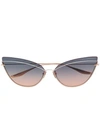 Dita Eyewear Interweaver Sunglasses In Gold