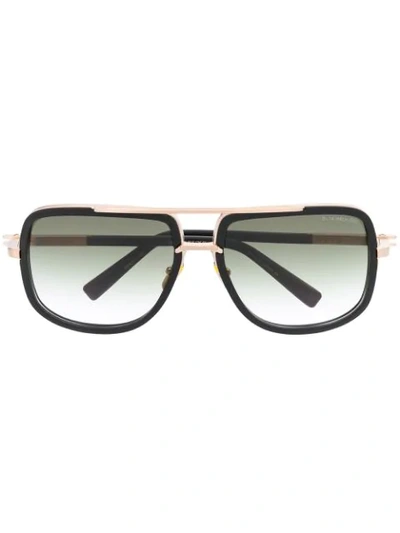 Dita Eyewear Square Frame Sunglasses In Brown