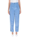 Jucca Casual Pants In Sky Blue