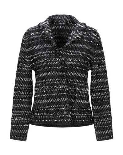 Anneclaire Sartorial Jacket In Black