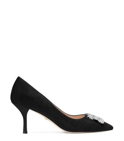 Stuart Weitzman Kelsey In Black Suede