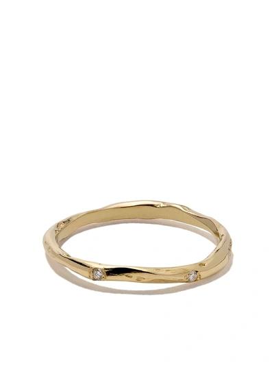 Wouters & Hendrix Gold 18kt Yellow Gold Diamond Band