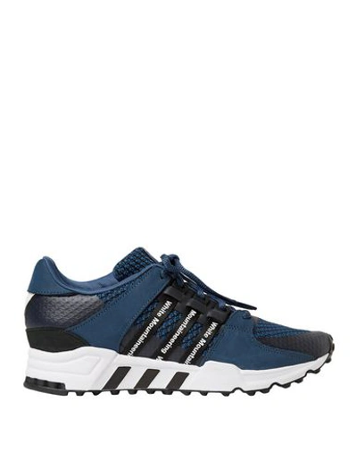 Adidas X White Mountaineering Sneakers In Dark Blue