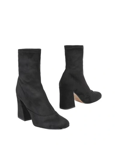 8 By Yoox Ankle Boots In Black