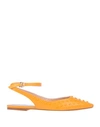 Tod's Ballet Flats In Yellow