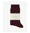 Falke Cosy Wool-cashmere Socks In 8727 Pinot Noir