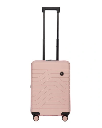 Bric's B/y Ulisse 21" Carry-on Expandable Spinner Luggage In Pearl Pink