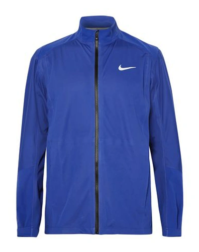 Nike Jackets In Bright Blue