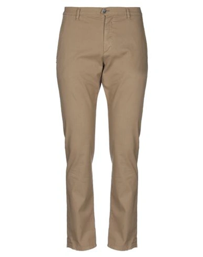 Grey Daniele Alessandrini Pants In Beige