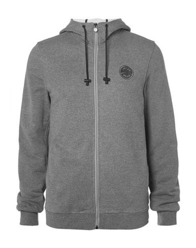 Iffley Road Hooded Sweatshirt In Grey
