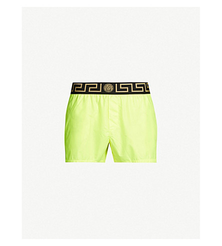 versace iconic swim shorts