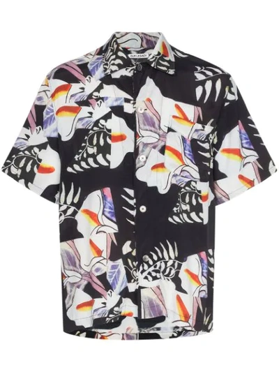 Our Legacy Crushed Tiles Hawaiian Shirt In Crushed Tiles Print