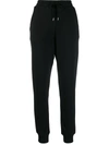 Vivienne Westwood Anglomania Logo-embroidered Jogging Bottoms In Black