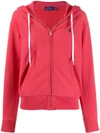 Polo Ralph Lauren Kapuzenjacke Mit Logo In 005 Spring Red