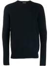 Roberto Collina Slim-fit Jumper In Blue