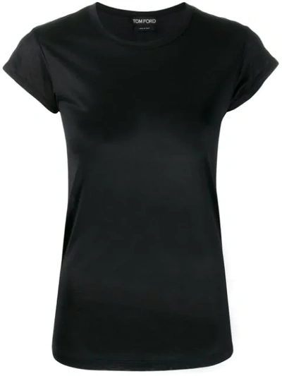 Tom Ford Fitted T-shirt In Black