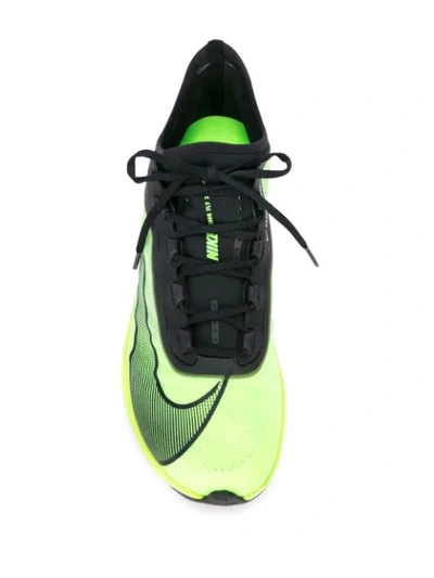 Nike Zoom Fly 3 Vaporweave Running Sneakers In Green