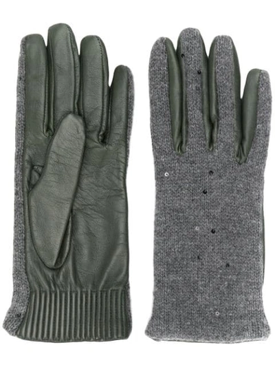 Brunello Cucinelli Textured Gloves In Cf632