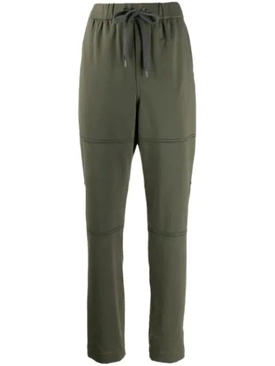 Brunello Cucinelli Tapered Trousers In Green