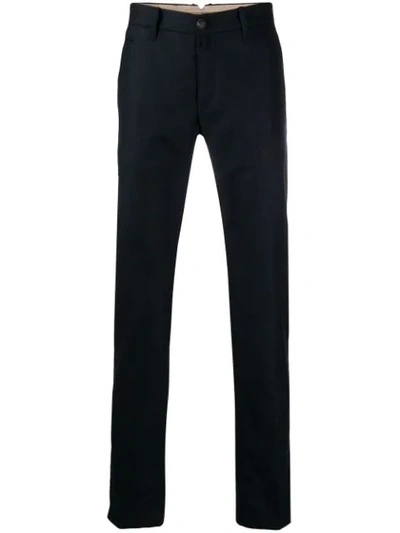 Jacob Cohen Classic Chinos In Blue
