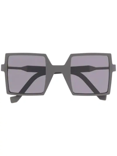Vava Square Frame Sunglasses In 灰色