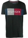 Tommy Hilfiger Printed Logo T-shirt In Blue