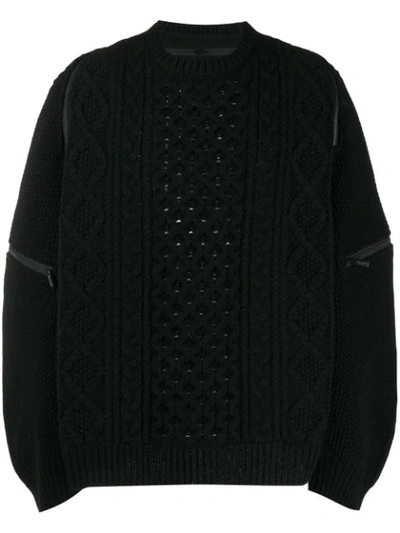 Takahiromiyashita The Soloist Oversized Jumper In Black