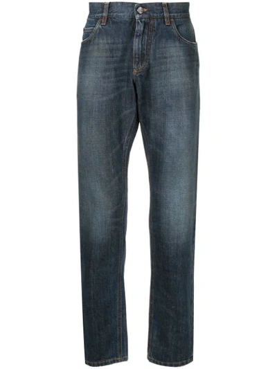Dolce & Gabbana Loose Fit Jeans In Blue