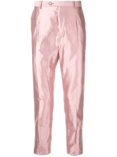 Dolce & Gabbana Tailored Trousers In Pink