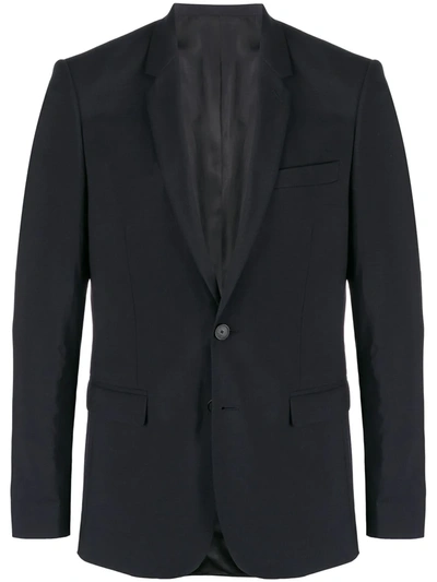 Sandro Single-breasted Suit Jacket In Black