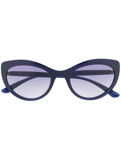 Dolce & Gabbana Cat Eye Sunglasses In Blue