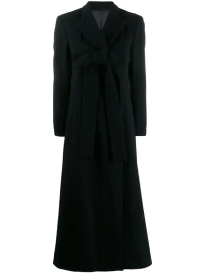 Pre-owned Jean Paul Gaultier 1993 Long Coat In Black