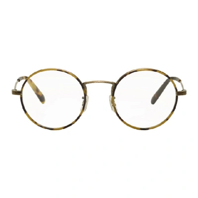 Oliver Peoples Tortoiseshell Ellerby Glasses In Tortoise Gl