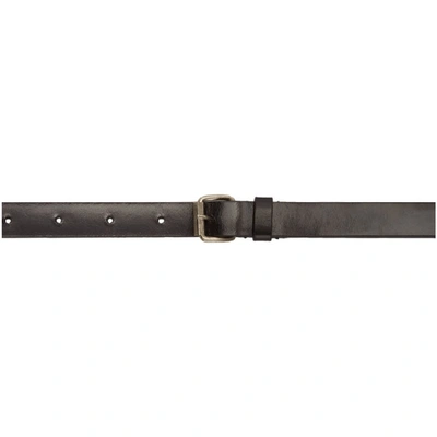 Ann Demeulemeester Black Kenya Belt