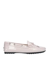 Tod's Loafers In Light Pink