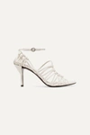 3.1 Phillip Lim Lilly Strappy Leather Ankle-strap Sandals In Ivory