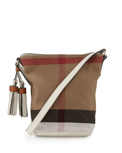 burberry small ashby in canvas