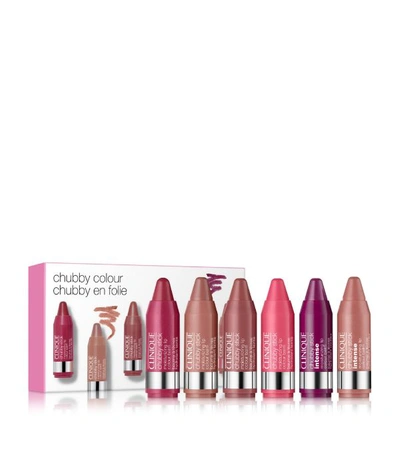 Clinique Chubby Color: Lip Balm Set In White