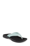 Olukai Wehi 'ohana Flip Flop In Swell/ Stripe Fabric