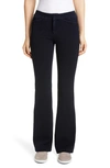 Lafayette 148 Suffolk High Waist Flare Jeans In Indigo
