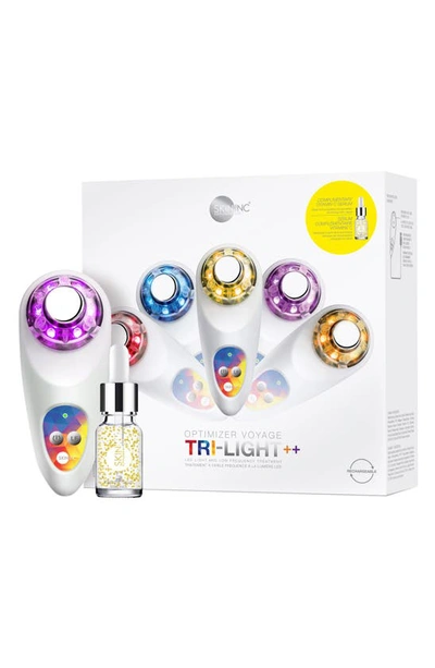 Skin Inc . Rechargeable Optimizer Voyage Tri-light++ Set