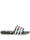 Adidas Originals 'adilette' Slide Sandal In Prints