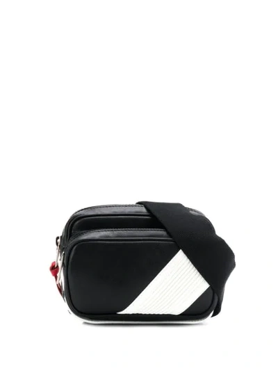 Givenchy Mc3 Leather Belt Bag In Black