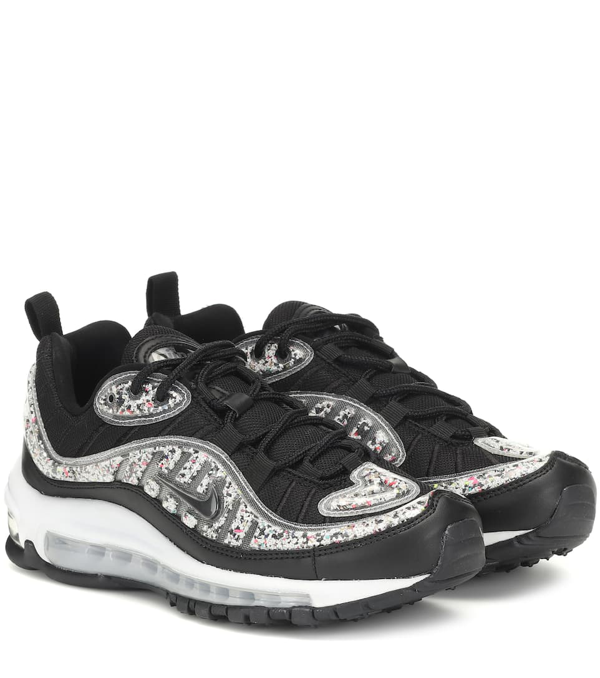Nike Air Max 98 Lx Sneakers In Black Modesens