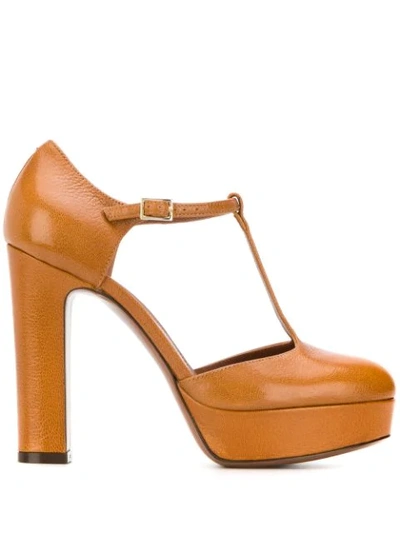 L'autre Chose Mary Jane Heels In Brown