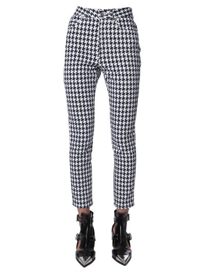 Alexander Mcqueen Skinny Fit Trousers In White