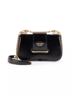 black patent leather crossbody bag