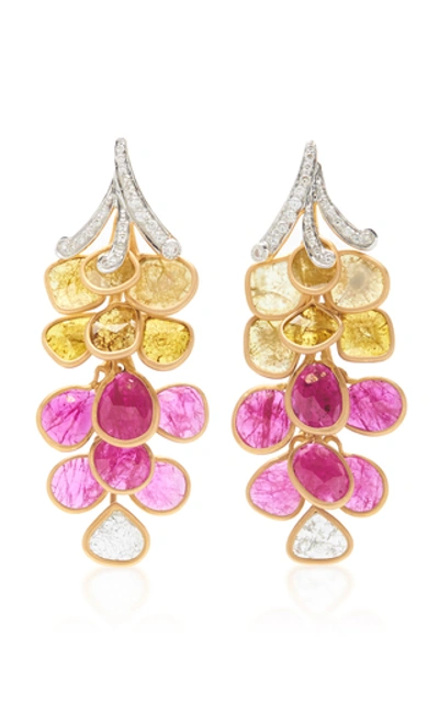 Amrapali Ruby Earrings In Multi