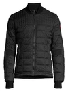 Canada Goose Dunham Quilted Nylon Jacket In Black