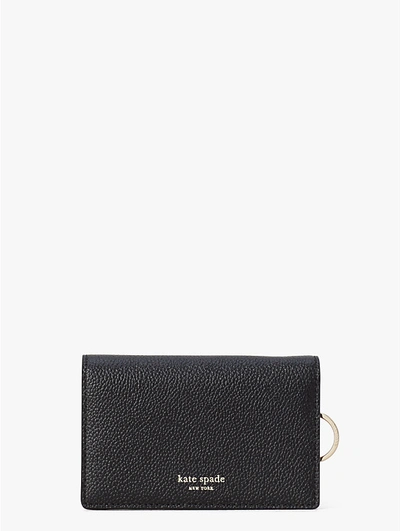 Kate Spade Margaux Small Key Ring Wallet In True Taupe